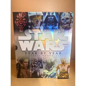 Star Wars Year By Year A Visual Chronicle Hardcover Book DK Slipcase Prints